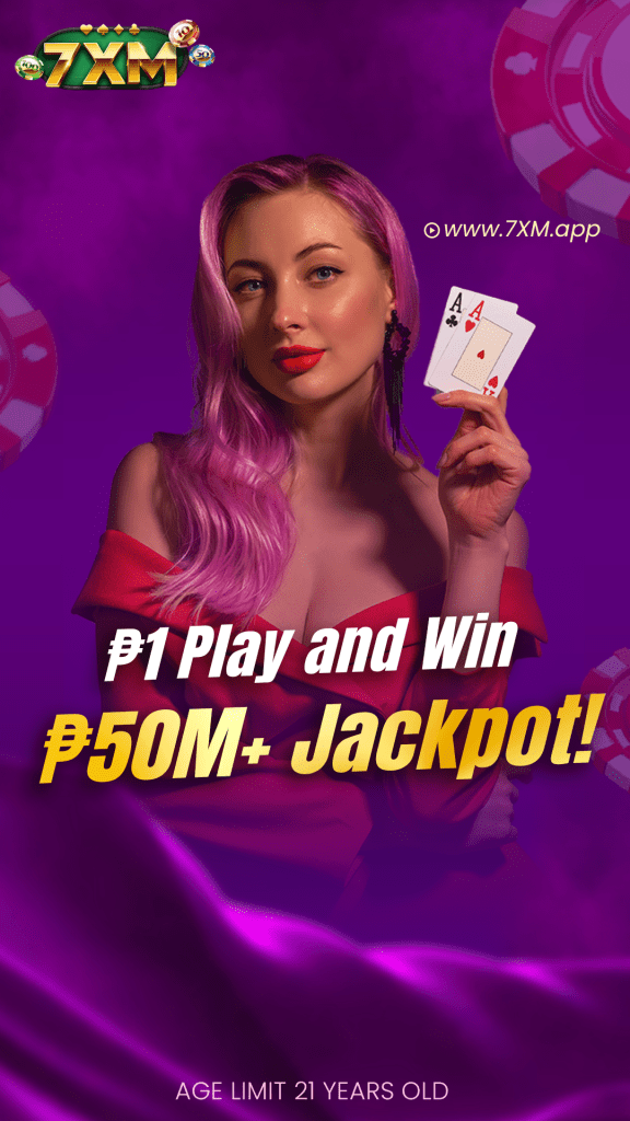 7xm Casino Girl- P50M + Jacpot (purple)